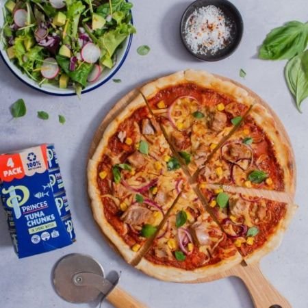 10" Tuna And Sweetcorn